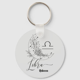 Libra Elegant - Personalize Chain Key Ring