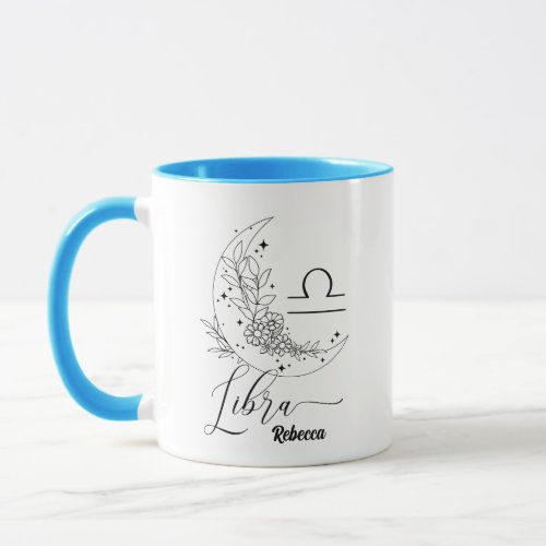 Libra Elegant _ Personalize Coffee Mug