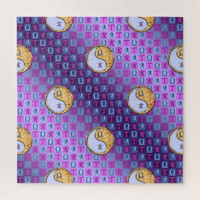 Libra & Fire Boar Jigsaw Puzzle (Vertical)