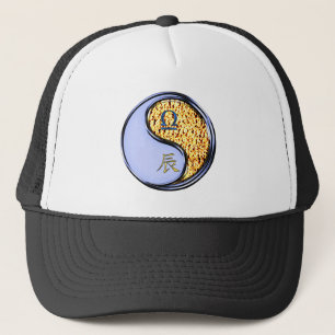 Libra & Fire Dragon Trucker Hat