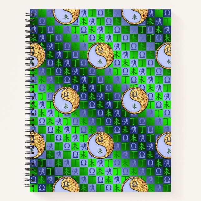 Libra & Fire Goat Notebook (Front)