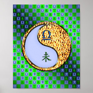 Libra & Fire Goat Poster