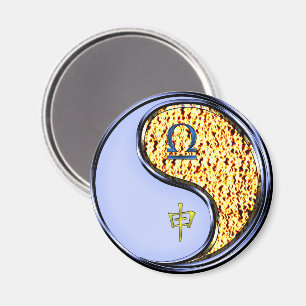 Libra & Fire Monkey Magnet