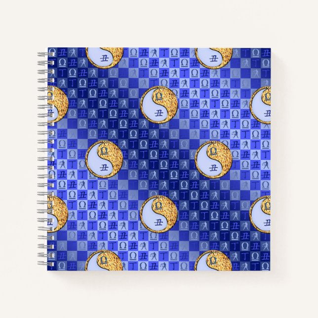 Libra & Fire Ox Notebook (Front)