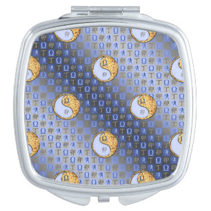 Libra & Fire Rabbit Compact Mirror