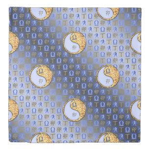 Libra & Fire Rabbit Duvet Cover