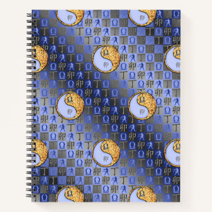 Libra & Fire Rabbit Notebook