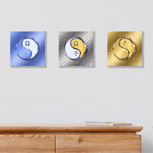 Libra & Fire Rat Canvas Photo Tile