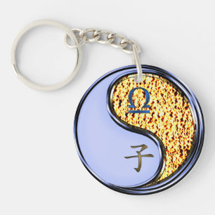 Libra & Fire Rat Keychain