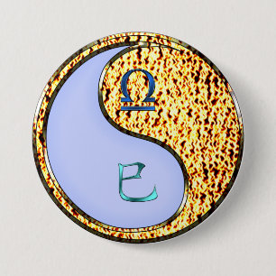 Libra & Fire Snake Button