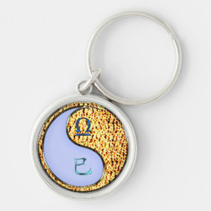 Libra & Fire Snake Keychain