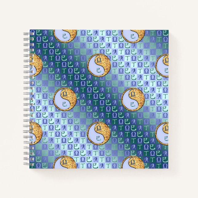 Libra & Fire Snake Notebook (Front)