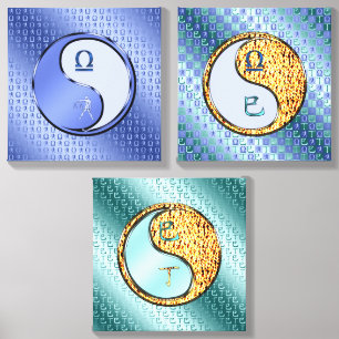 Libra & Fire Snake Photo Tile