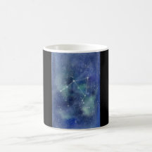 Libra Galaxy Watercolor Mug