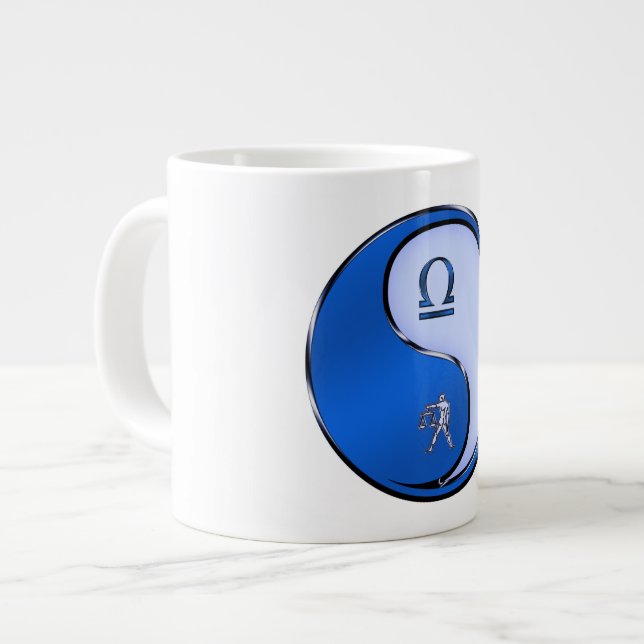 Libra Giant Coffee Mug (Front Left)