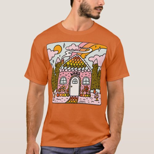 Libra Gingerbread House T_Shirt