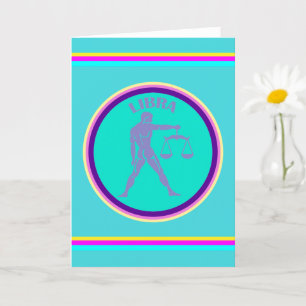 Libra Greeting Card