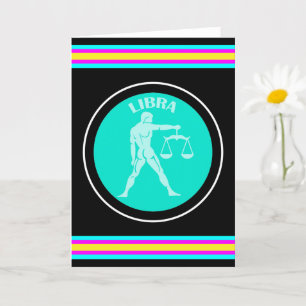 Libra Greeting Card