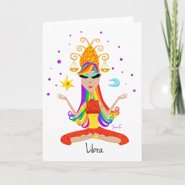 Libra Holiday Card (Front)
