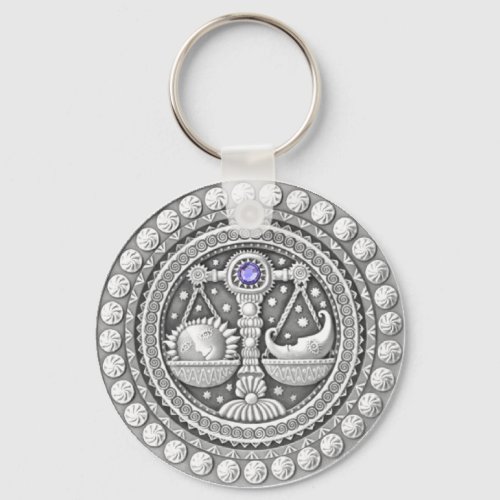 Libra Key Chain