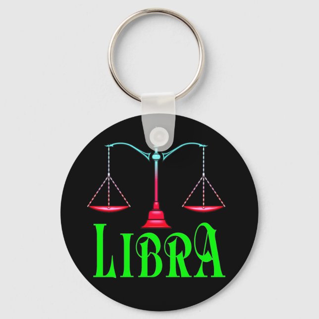 Libra Keychain (Front)