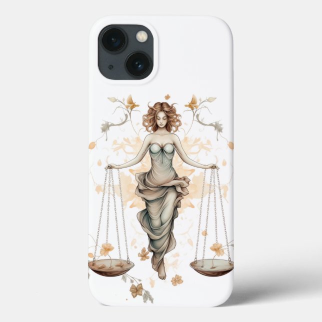  Libra lady  Case-Mate iPhone Case (Back)