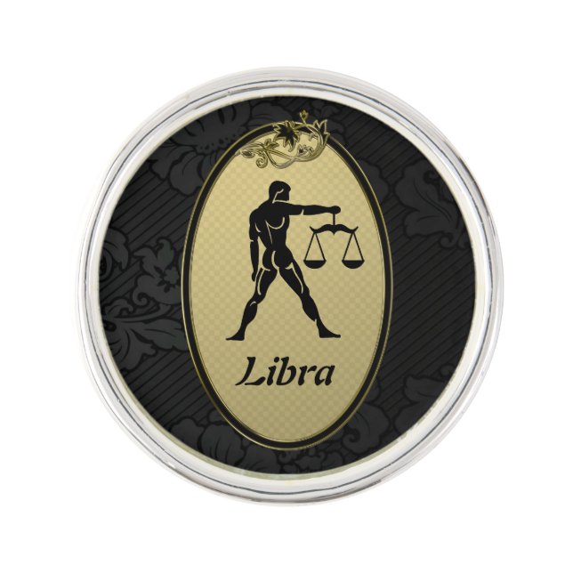Libra Lapel Pin (Front)