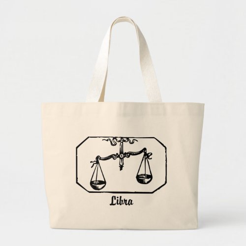 Libra Large Tote Bag