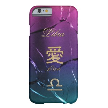 Libra Love ~ Zodiac Sign Iphone 6 Case by UROCKSymbology at Zazzle