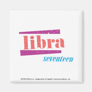Libra LtPink Magnet