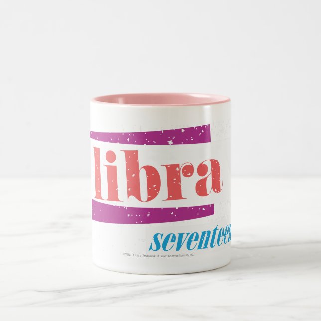 Libra LtPink Two-Tone Coffee Mug (Center)