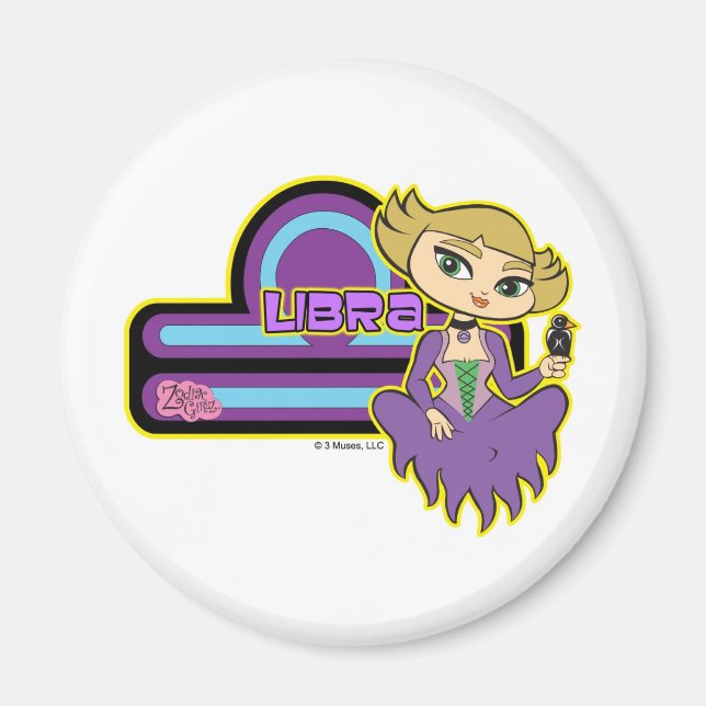 Libra Magnet (Front)