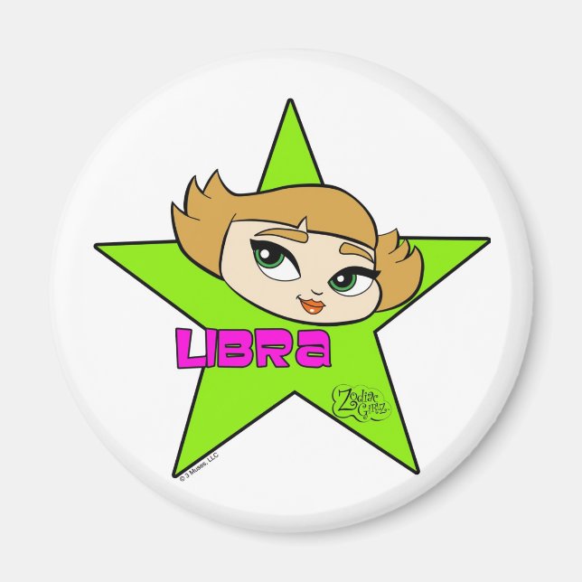 Libra Magnet (Front)