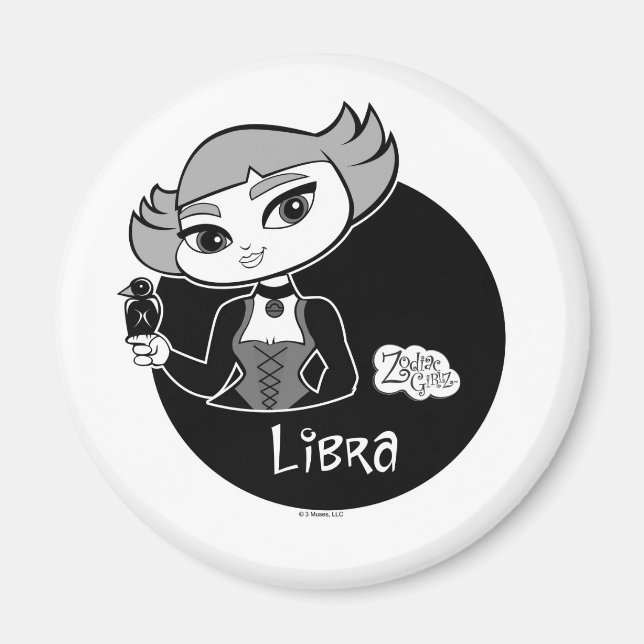 Libra Magnet (Front)