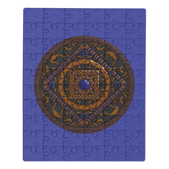 Libra Mandala Acrylic Puzzle (Puzzle Vertical)