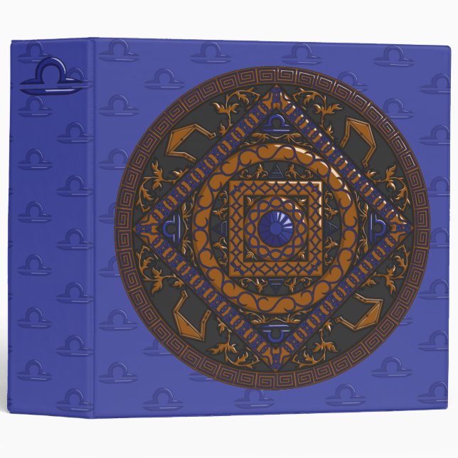Libra Mandala Binder (Front/Spine)