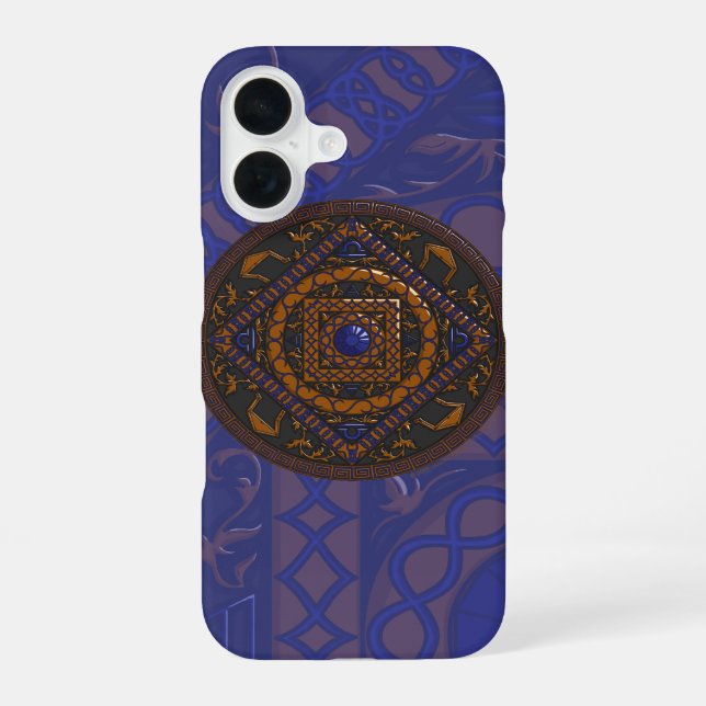 Libra Mandala Case-Mate Phone Case (Back)