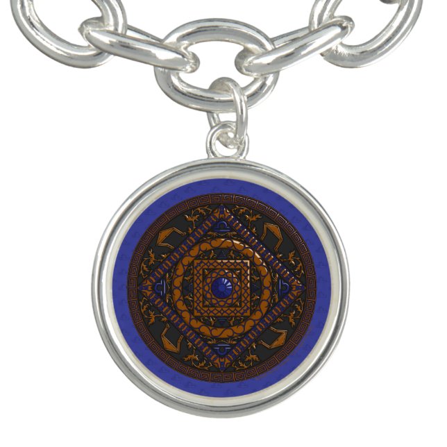 Libra Mandala Charm Bracelet (Design)