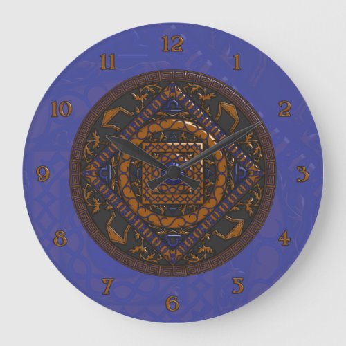 Libra Mandala Clock