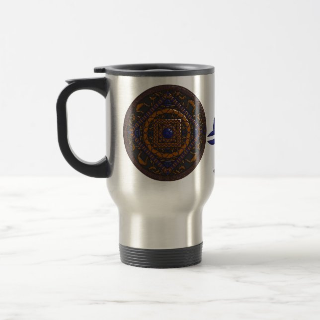 Libra Mandala Mug (Left)