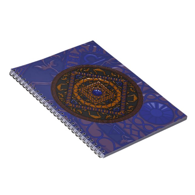 Libra Mandala Notebook (Right Side)