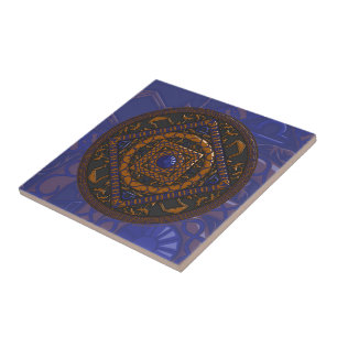 Libra Mandala Tile
