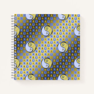 Libra & Metal Dragon Notebook