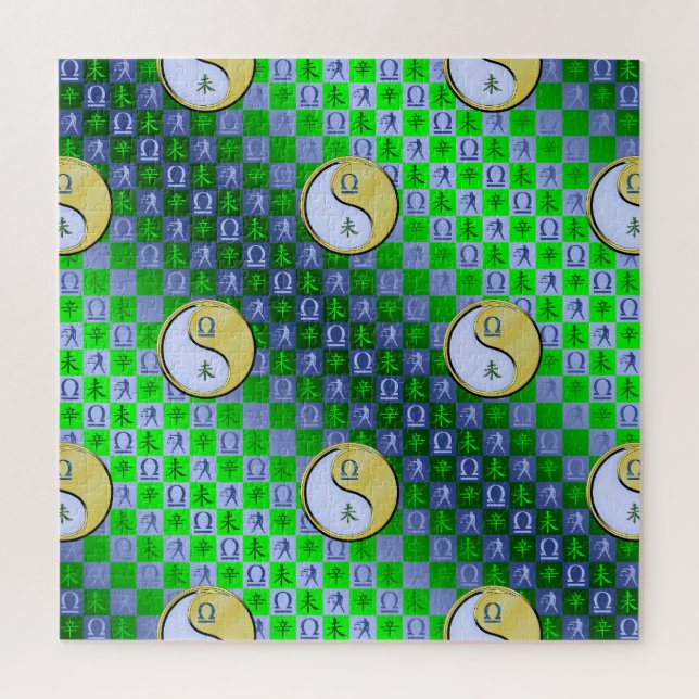 Libra & Metal Goat Jigsaw Puzzle (Vertical)