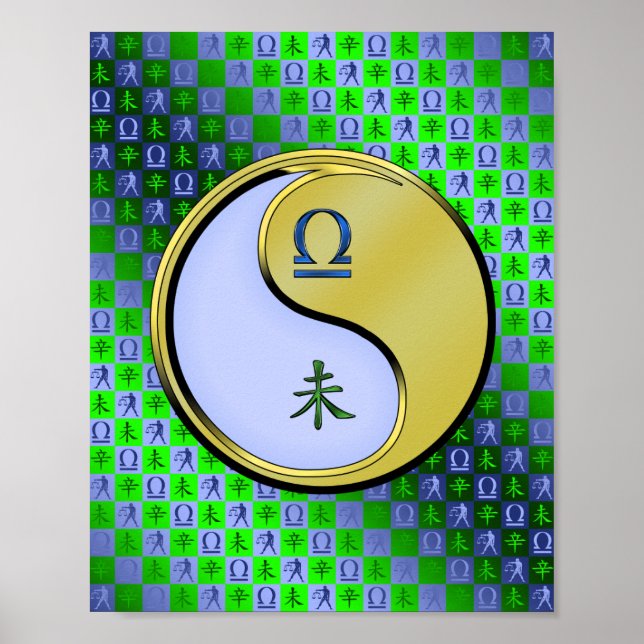 Libra & Metal Goat Poster (Front)