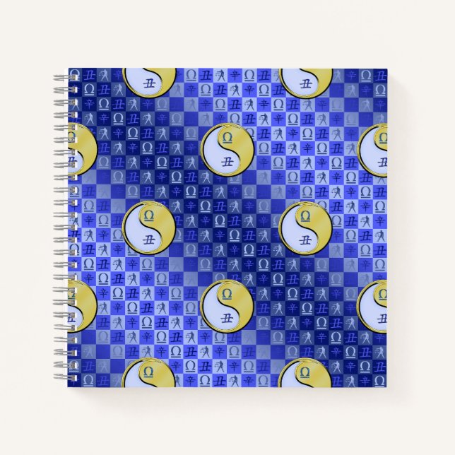 Libra & Metal Ox Notebook (Front)