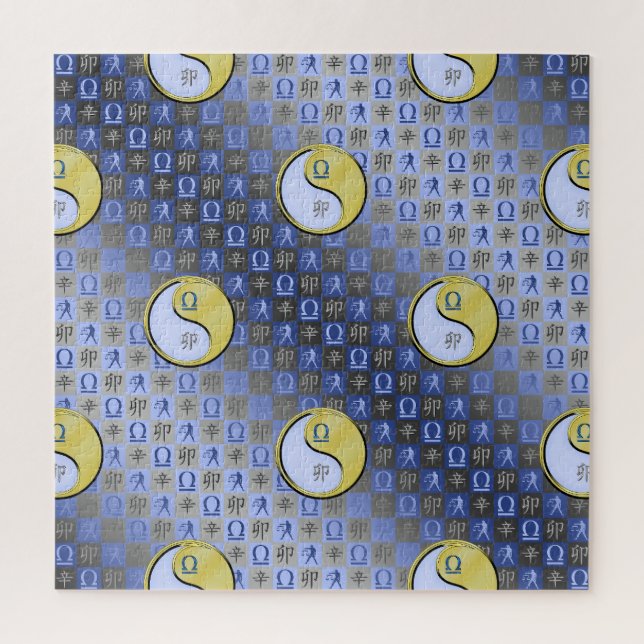 Libra & Metal Rabbit Jigsaw Puzzle (Vertical)