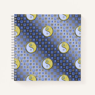 Libra & Metal Rabbit Notebook