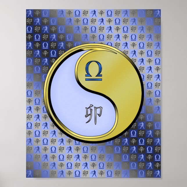 Libra & Metal Rabbit Poster (Front)