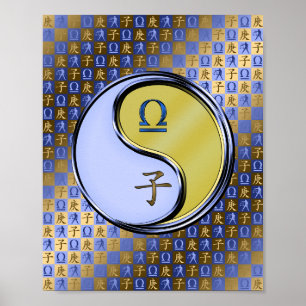 Libra & Metal Rat Poster